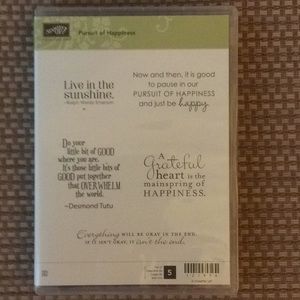 StampinUp Pursuit of Happiness Stamp Set